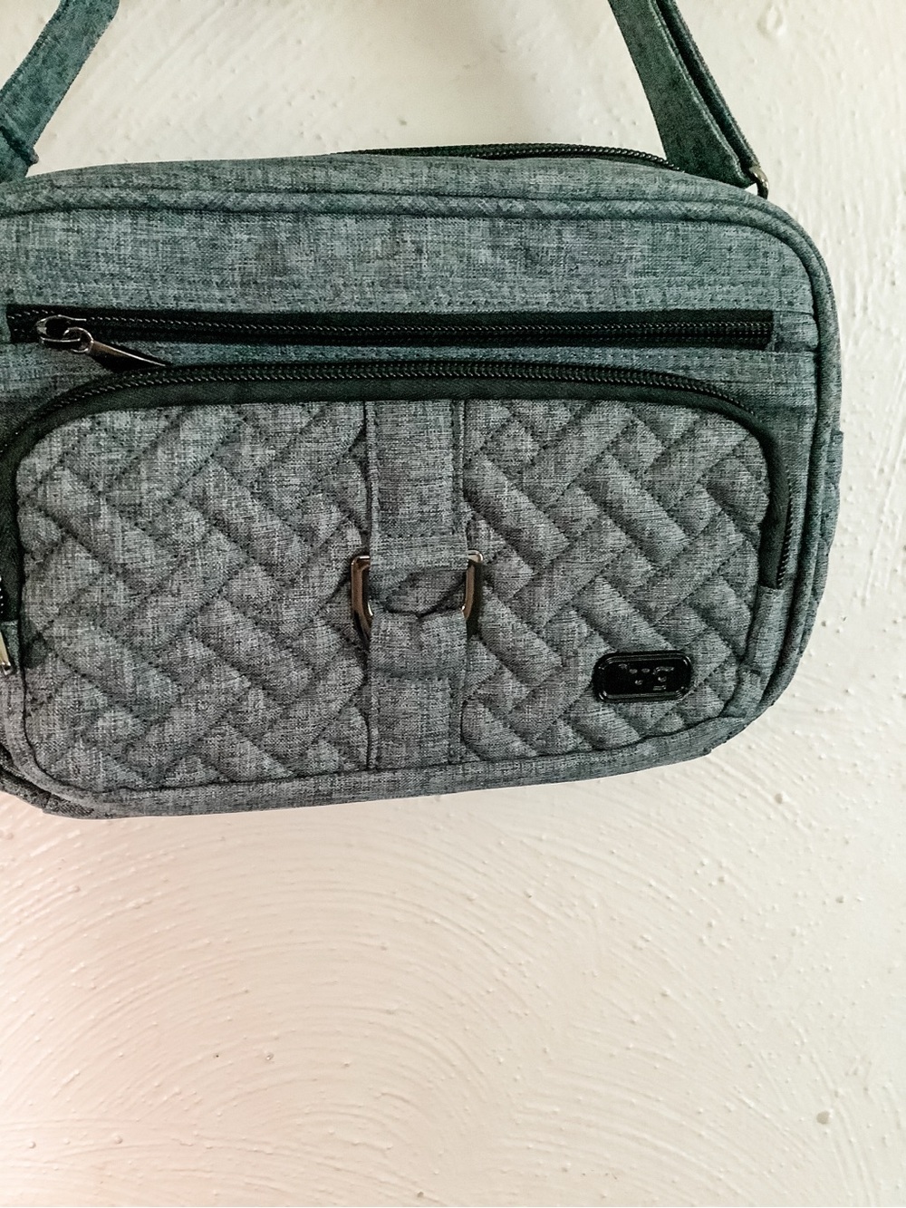 NWT lug Carousel Convertible Crossbody Bag Quilted- RFiD